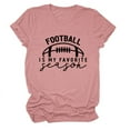 thumbnail image 3 of Football Is My Favorite Season T-Shirt for Women Football Shirt Game Day Shirt, 3 of 3