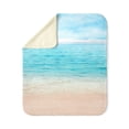 thumbnail image 4 of CafePress - Beautiful Beach - Sherpa Fleece Throw Blanket 60" x 50", 4 of 5