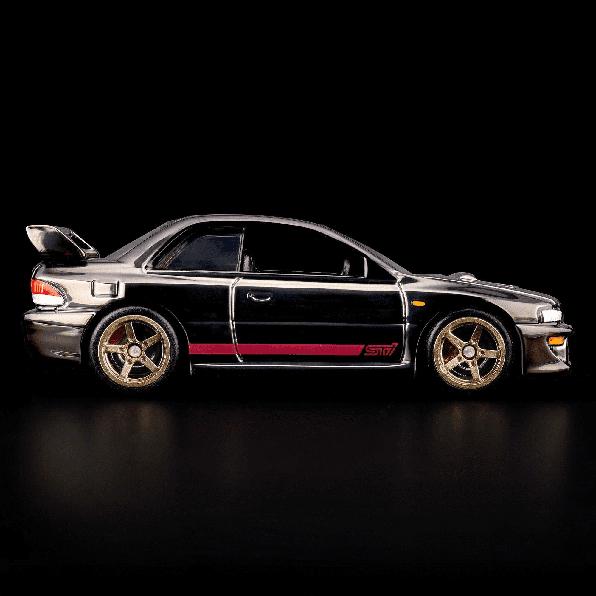 Hot Wheels RLC ’98 Subaru Impreza WRX STi 1:64 Die-Cast Car by Mattel Creations RLC Exclusive 1998 Subaru Impreza WRX STI