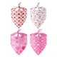 thumbnail image 1 of Paquete de 4 pañuelos para perros, bufanda triangular para mascotas del día de San Valentín para niño y niña, pañuelo para perros, 65x45x45cmL 65x45x45cmEstilo:Estilo 2;, 1 of 5