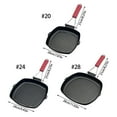 thumbnail image 3 of Necvior Multifuntional Nonstick Grilling Pan Cooking Utensils Kitchen Steak Pans for Efficient Cooking of Steak and Bacons, 3 of 11