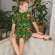 thumbnail image 4 of Balery Cute Christmas Stocking Bear Conjunto de Pijama Infantil de Manga Corta con Estampado – Ropa de Dormir de Algodón Suave-Large, 4 of 6
