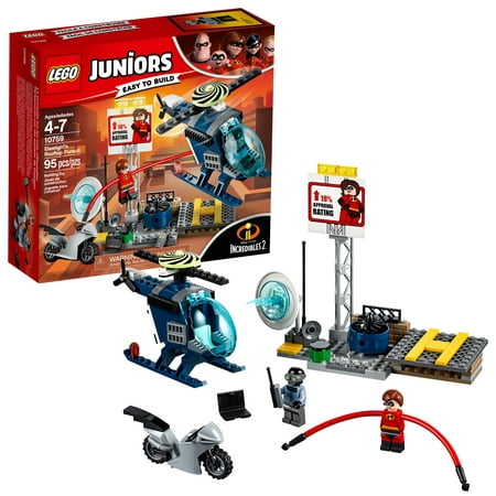 LEGO Juniors The Incredibles 2 Elastigirl's Rooftop Pursuit (Best Price Lego Juniors)