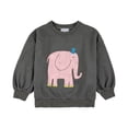thumbnail image 1 of LNGOOR Vêtements d'Automne et d'Hiver pour Enfants Coréens, Chandails Babi pour Filles et Garçons, Chandails en Molleton à Manches Longues Col Rond Mignons, 1 of 7