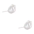 thumbnail image 2 of Eigraketly 4M Mylar Braid Tubing Braided White Materials Fly Pearlescent Tying Type2 NO2, 2 of 4