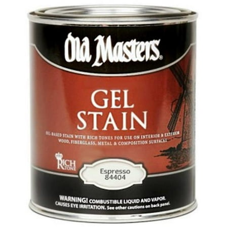 Old Masters 221575 1 qt. Espresso Gel Stain (Best Wood For Espresso Stain)