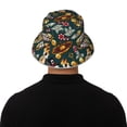 thumbnail image 5 of Xecao Vintage Casino Chips Print Men and Women Night Reflective Hat Runner Cap Visor Bucket Hat Boonie Cap, 5 of 6