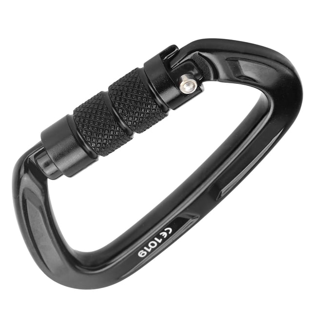 <p>Mousqueton, Pratique à Utiliser Mousqueton Léger en Aluminium à Haute Résistance pour l'Alpinisme pour l'Escalade sur Roche pour le Rappequin pour la Randonnée</p>