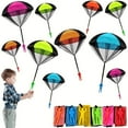 thumbnail image 5 of 10pcs Tangle-Free Parachute Toy Set for Kids - Colorful, Durable, and Easy-to-Use Outdoor Play Equipment for Endless Fun, Party Favors, and Backyard Adventures, 5 of 5