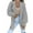 506_Grey, variant on Jindong Fashion Coat for Women, Long Sleeve Collared Jacket Open Front Knit Cardigan Sweaters Oversized Coat with Pockets, Women's Coats Pink
