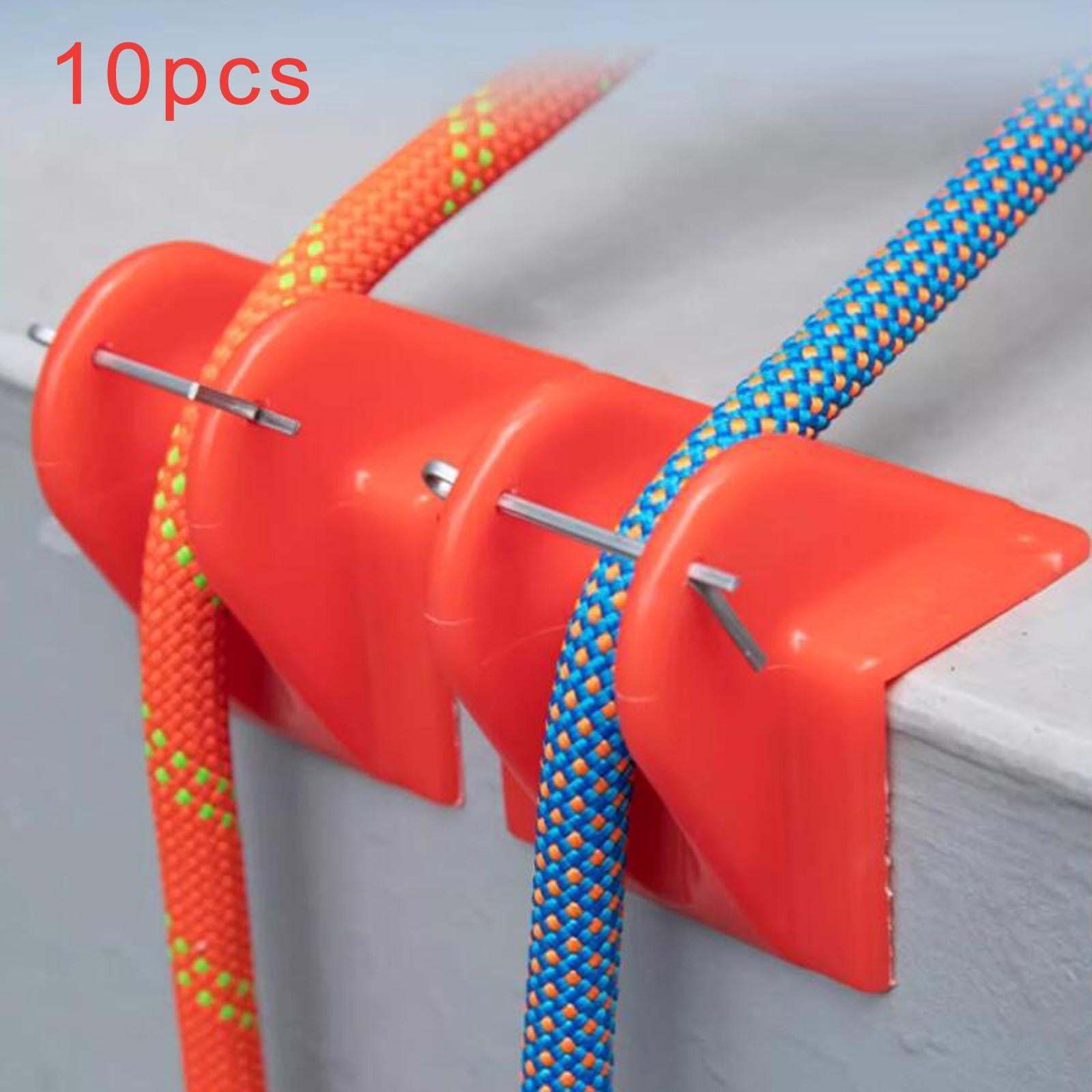 QccHieUs 10 Pieces Climbing Rope Edge Protector Rope Protector Portable Angle Guard Ropes
