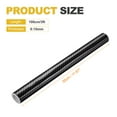 thumbnail image 2 of 1 Set Carbon Fiber Vinyl Wrap 11.81" x 3ft Self-Adhesive Car Sticker Waterproof Wrap Roll for DIY Decor Automotive Exterior Interior Protection with Scraper Tool, Silver Black, 2 of 7