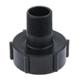 thumbnail image 2 of Conector de Adaptador de Válvula de Tote Ibc, Rosca de 2 Pulgadas a Rosca Externa Roscada de 1 Pulgada,para Ensamblaje de Macarena Adaptador de válvula de tanque IBC Tote, 2 of 8