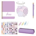 thumbnail image 1 of Riwcyla DIY Journal Kit Planner Notebbok Scrapbook & Diary Supplies Set Fun Cute Art & Crafts Stuff Including Sticker/Paper Clip/Neutral Pen/Bracelet Great Gift for 8,14 Year Old Girl Teens, 1 of 6