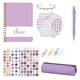 thumbnail image 1 of Kit de diario de bricolaje, planificador, cuaderno de notas, álbum de recortes y suministros para diario, divertidos y lindos artículos de arte y manualidades, que incluyen calcomanías, clips de papel, 1 of 6