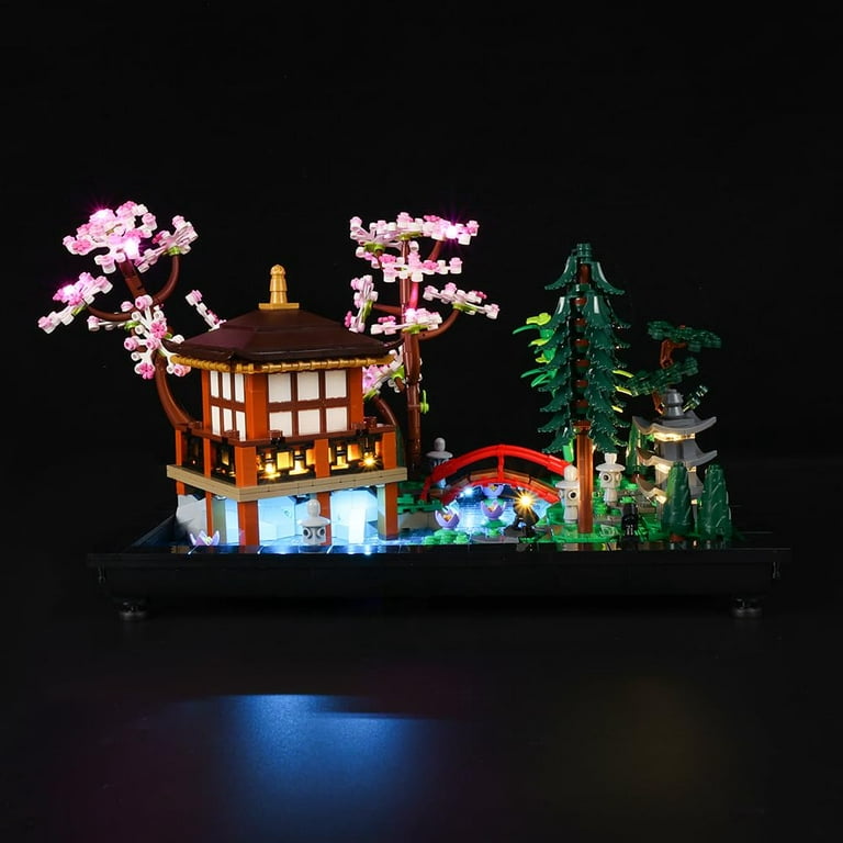 KYGLARING LED Light Kit for Lego Icons Tranquil Garden 10315 Set (No Model)  - Light Set Compatible with 10315 Creative Building Kit(Classic Version)