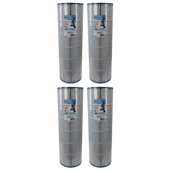 UNICEL C-8417 Hayward Replacement Pool Filter Cartridges PXC-150 (4 Pack)