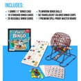 thumbnail image 2 of Set de juego de bingo Regal Bingo Professional con jaula para 11 ruedas, 2 of 9
