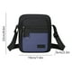 thumbnail image 3 of Bolso Bandolera Ligero de Un Solo Hombro para Hombre, de Tela Oxford Impermeable, Ideal para Ciclismo, Desplazamientos y Viajes, 22 X 19 X 6 Cm, 3 of 6