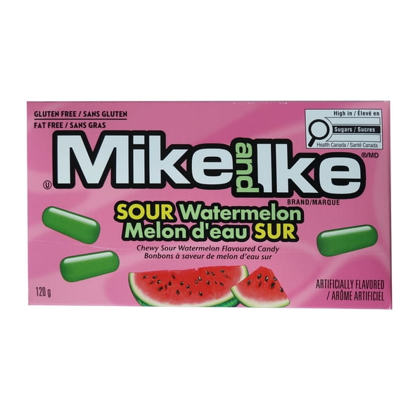 Mike and Ike Melon d'eau Sur 120g