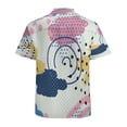 thumbnail image 3 of High Quality Hawaiian Shirts for Men Short Sleeve Aloha Beach Shirt Floral Summer Casual Button Down Shirts Blouses HPG9NX, 3 of 7
