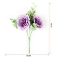 thumbnail image 6 of Sunjoy Tech 1 Bunch Artificial Flower No Watering Non-Withered 5 Forks Simulation Camellia Bouquet Wedding Decoration Home Decor, 6 of 8