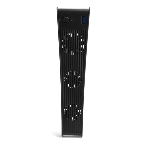 AMONIDA Ventilateur de Refroidissement pour Console de Jeu PS5 USB Refroidisseur avec 3 Ventilateurs pour Hôte de Jeu PS5 DE/CD-ROM Accessoires de Lecteur de Jeu