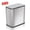 Silver, variant on Glad Kitchen Compost Trash Can, 1.5 Gallon STainless Steel Garbage Bin, Silver