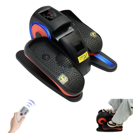 Arcon Under Desk Elliptical Machine, Ellipse Leg Exerciser for Seniors Fully Assembled, Leg Exerciser While Sitting for Seniors, Elliptical Exercise Machine with LCD Display and Remote Control