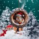 thumbnail image 4 of Animals Christmas Ornaments Christmas Tree Animals Print Acrylic Ornaments Forest Animals Decorations Christmas Decorations Souvenir Gifts, 4 of 9