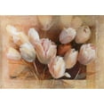 thumbnail image 2 of Haenraets, Willem 18x14 Gold Ornate Wood Framed with Double Matting Museum Art Print Titled - Theas tulips for you, 2 of 4