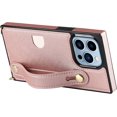 thumbnail image 6 of for iPhone 13 Pro Max Wallet Case for Women,Removable Adjustable Strap Crossbody Card Holders Cover Neck Strap Lanyard Purse Shoulder Strap w/Kickstand Purse Case for iPhone 13 Pro Max KB Rose, 6 of 14