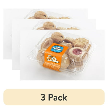 (3 pack) RP Foods Mini Surtido 10 oz. Cookie Assortment