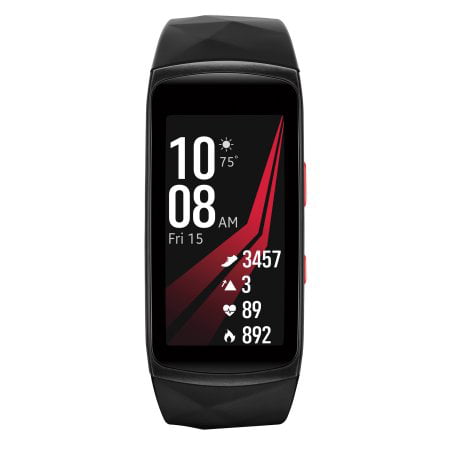 samsung gear fit 2 pro small red