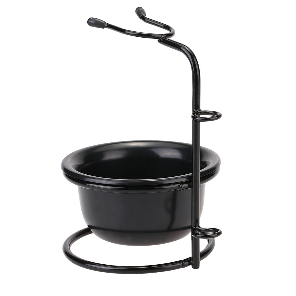 Yeacher 2 in 1 Men's Shaving Set Shaving Brush Holder Shaving Bowl Cup