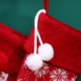 thumbnail image 3 of Bangcool Bas de Noël Tricoté à Motifs Amusants Arbre Bas Suspendu Bas à Revers, 3 of 8