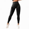 thumbnail image 4 of UngA 3D Gym Leggings for Women, Butt Lift and Tummy Control High Waisted Shaping Pants, Skin-Friendly & Breathable No Curling Lift Pants Workout Yoga Leggings for Women Black,S, 4 of 7