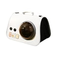 thumbnail image 1 of Oxford Cloth Foldable Pet Carrier Backpack with Transparent Window & Breathable Mesh - Lightweight Multi-Way Shoulder/Handheld Travel Bag for Small Cats (≤4kg) & Dogs (≤2.5kg) - 40x26x26cm, Includes, 1 of 7
