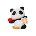 thumbnail image 2 of Figura de panda, adorno de mesa, decoración para el salpicadero del coche, escultura de animal para escritorio, mesa, centro de mesa, sala de estar, Estilo K, 2 of 8