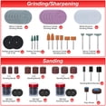 thumbnail image 2 of Kit de accesorios para herramientas rotativas SHALL 508 piezas con funda de transporte, 2 of 7