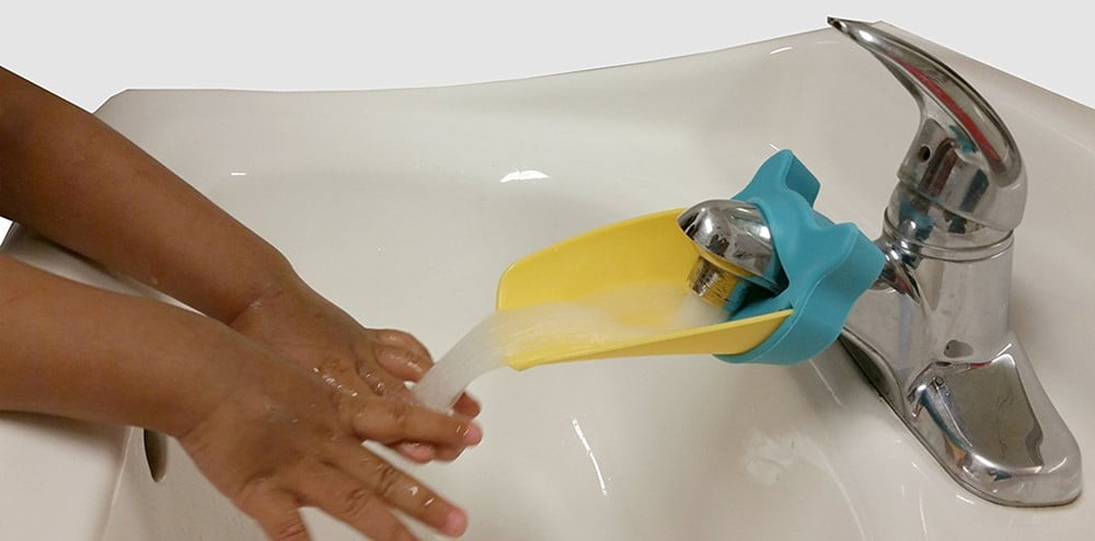 Pink Kids Tub /& Sink Faucet Extender Sink Handle Extenders for Fits Most Faucets Xloey Faucet Extender 2 Pack Faucet Extender for Toddlers