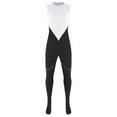 thumbnail image 3 of inlzdz Combinaison Intégrale une Pièce pour Homme, Justaucorps, Fermeture Éclair au Dos, Sans Manches, Extensible, Blanc, TTG, 3 of 5