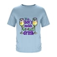 thumbnail image 4 of Nmnitkp Mens Shirts Crew Neck Funny Shirts Print Cool T Shirts Graphic Design Casual Summer Short Sleeve Fashion Tees Shirt for Men Sky Blue,XL, 4 of 5