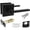Black Keyed Entry, variant on NUAHRHY 10pcs Metal Cabinet Pull Set with Screws Zinc Alloy Gold Cabinet Handle Easy Install Closet Handle 5 Inch Hole Spacing for Home Kitchen