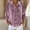 *Pink, variant on ClodeEU Women's Gold Velvet Long-Sleeved Shirt,Lapel Cardigan Solid Color Blouse Green,Womens Plus XXL