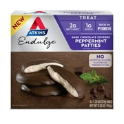 Atkins Endulge Treat, Peppermint Pattie, Keto Friendly, 5 Count