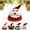 A, variant on Electric Singing and Dancing Christmas Hat, Interactive Plush Christmas Character Hat, Funny Reindeer/Penguin/Santa Plush Swing Christmas Hat for Christmas New Year Party, for Adult& Kid