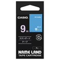 thumbnail image 1 of Casio Label Writer Nameland Tape 9mm XR-9ABU Blue White Letters, 1 of 4