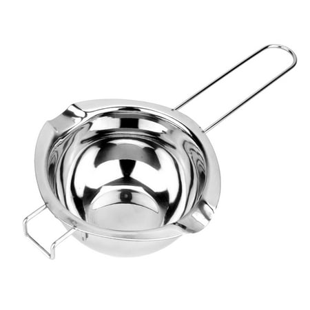 

Super Double Boiler Pots Universal Insert Pan 304 Stainless Steel 2 Pour Spouts Chocolate Melting Pots