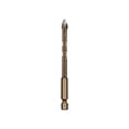 thumbnail image 1 of DPTALR Cross Four Blade Drill Bit Ceramic Tile Hexagonal Handle Brick Wall Cement Ceramic Perforated Drill, 1 of 3